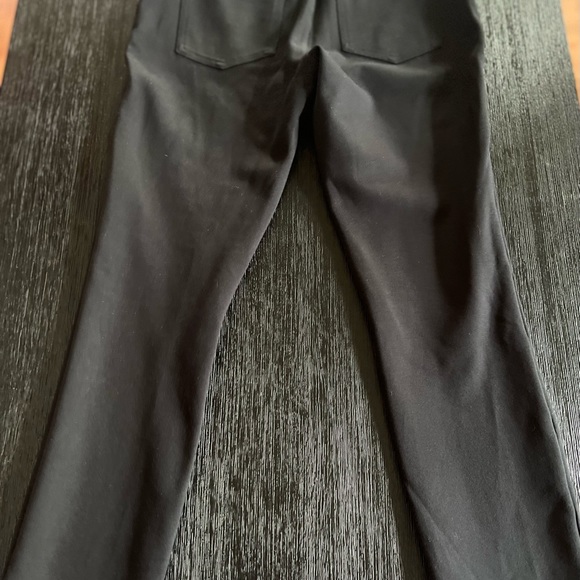 Spanx Women Small Black Crop Jean-ish Leggings Skinny Stretch Pull On High Rise - Picture 6 of 9